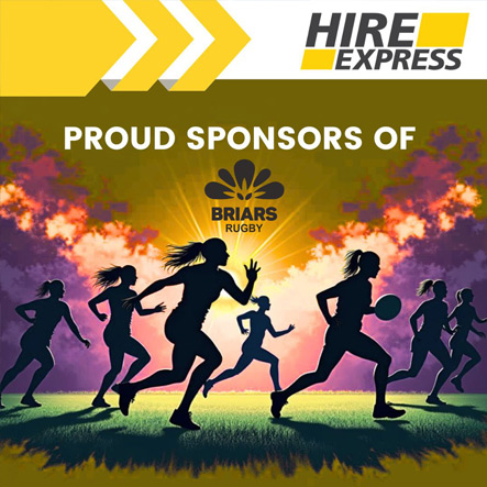 Backing Women in Sport: Hire Express Sponsors Briars Women's Rugby