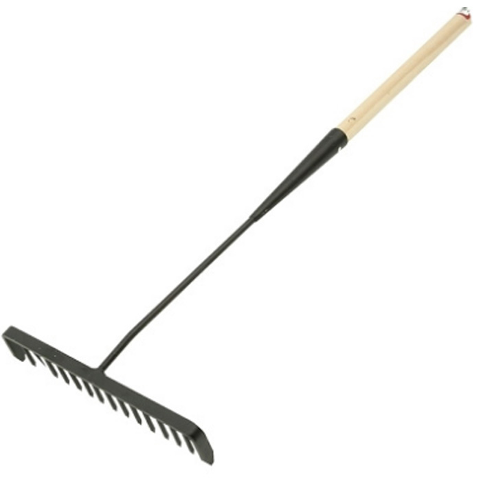 Realmote 14-tooth Rake Hay Deciduous Rake Pine Soil Rake Garden ...