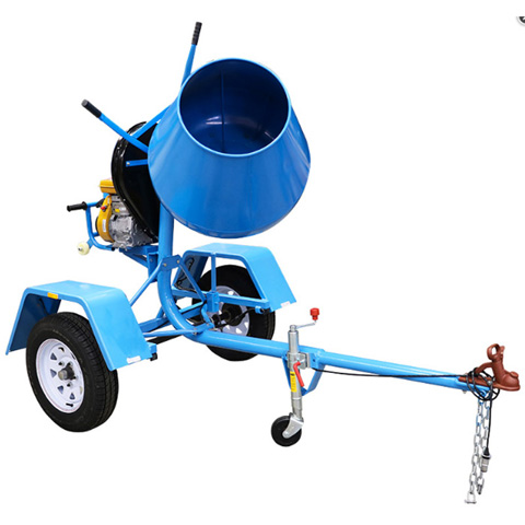 CONCRETE MIXER - 140L (5CU.FT) PETROL TOWABLE - code:180565