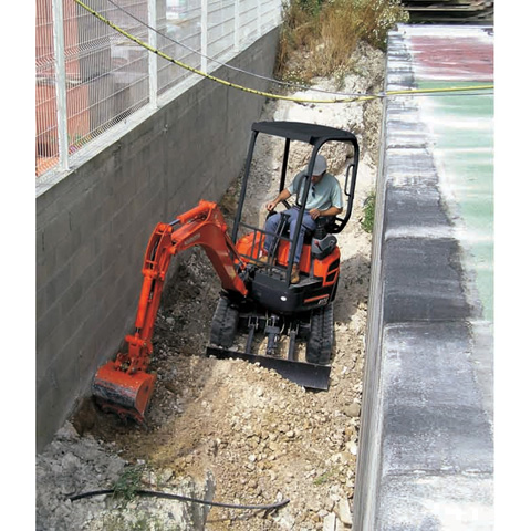 MINI EXCAVATOR 1.7T ZERO SWING - code:200005