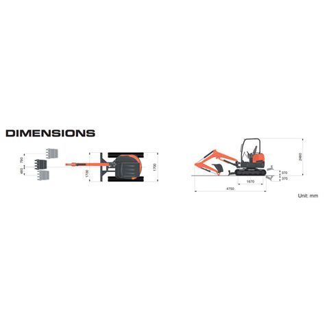 EXCAVATOR -  3.5T - code:200015