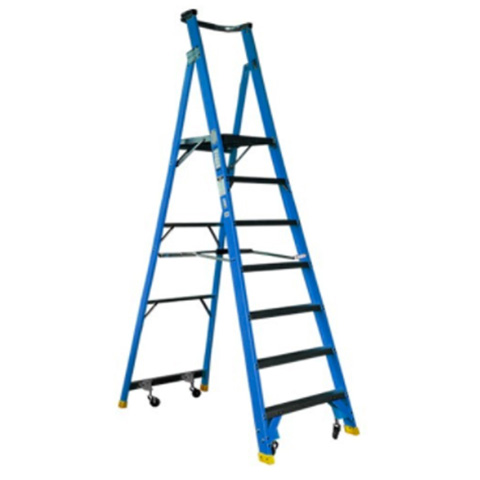 PLATFORM LADDER 2.4M (8FT) FIBREGLASS - code:252250