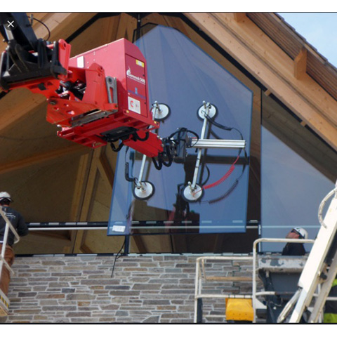 GLASS LIFTER - TELEHANDLER ATTACHMENT 500KG - code:303100