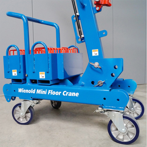 FLOOR CRANE - 900KG COUNTER WEIGHTED - code:304636