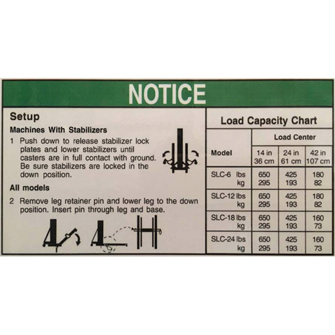 MATERIAL HOIST - 5.5M 295KG - code:305345