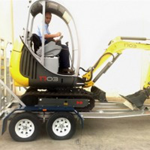 TRAILER - EXCAVATOR - code:520020