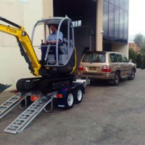 TRAILER - EXCAVATOR - code:520020