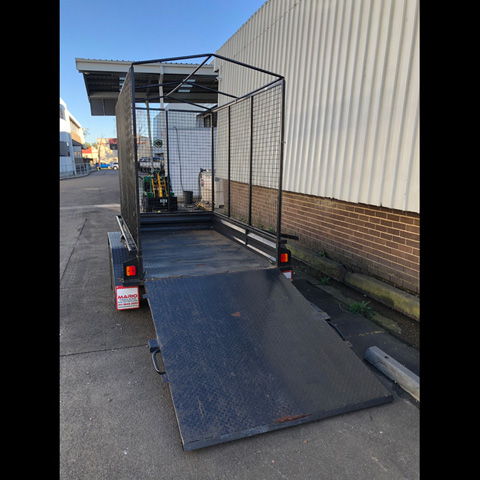 TRAILER - CAGE  LARGE TANDEM - code:520090