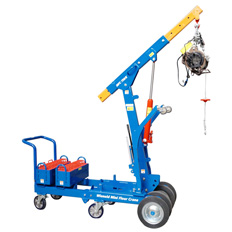 FLOOR CRANE - 900KG COUNTER WEIGHTED