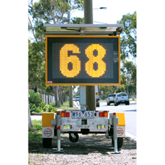 MESSAGE BOARD - SPEED ADVISORY